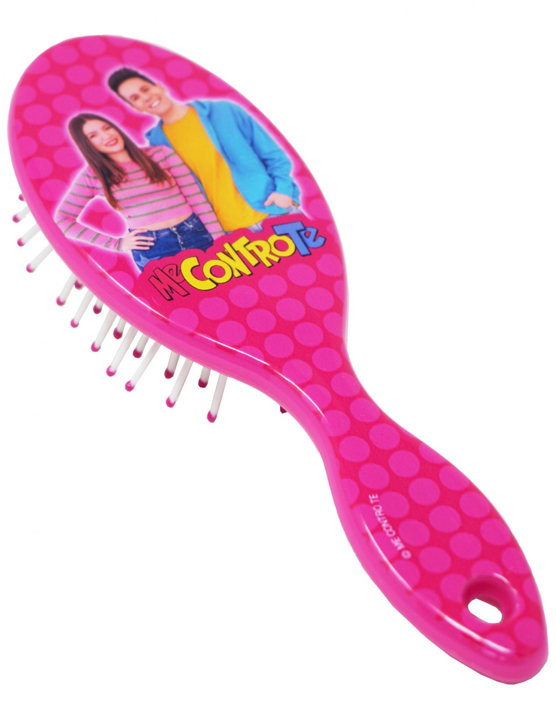 Spazzola per Capelli Me Contro Te Sofì Luì Team Trote 17x6,5 CM - J01679mc
