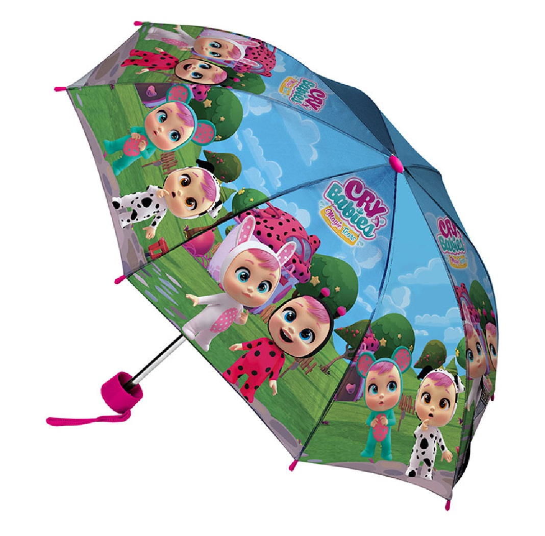 Ombrello Pieghevole Cry Babies Bamboline 8 Raggi Bambina - Cb1142mc