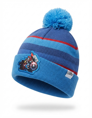 Cappello Invernale con Pon Pon Avengers MARVEL Taglia Unica - Av2044-1064celeste
