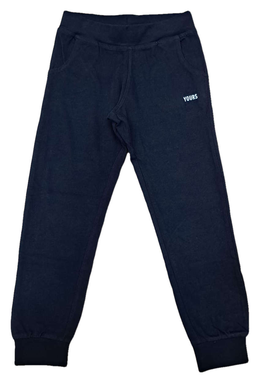 Pantalone Ragazzo Lunghi Yours Junior Taglie 8/14 Anni - Y1301nero