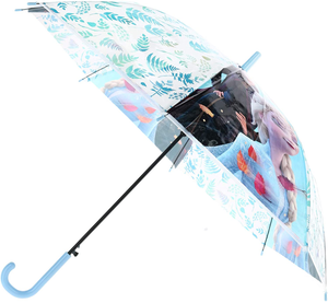 Ombrello Frozen Ii DISNEY Elsa Anna 8 Raggi 67 CM Bambina - Wd21151