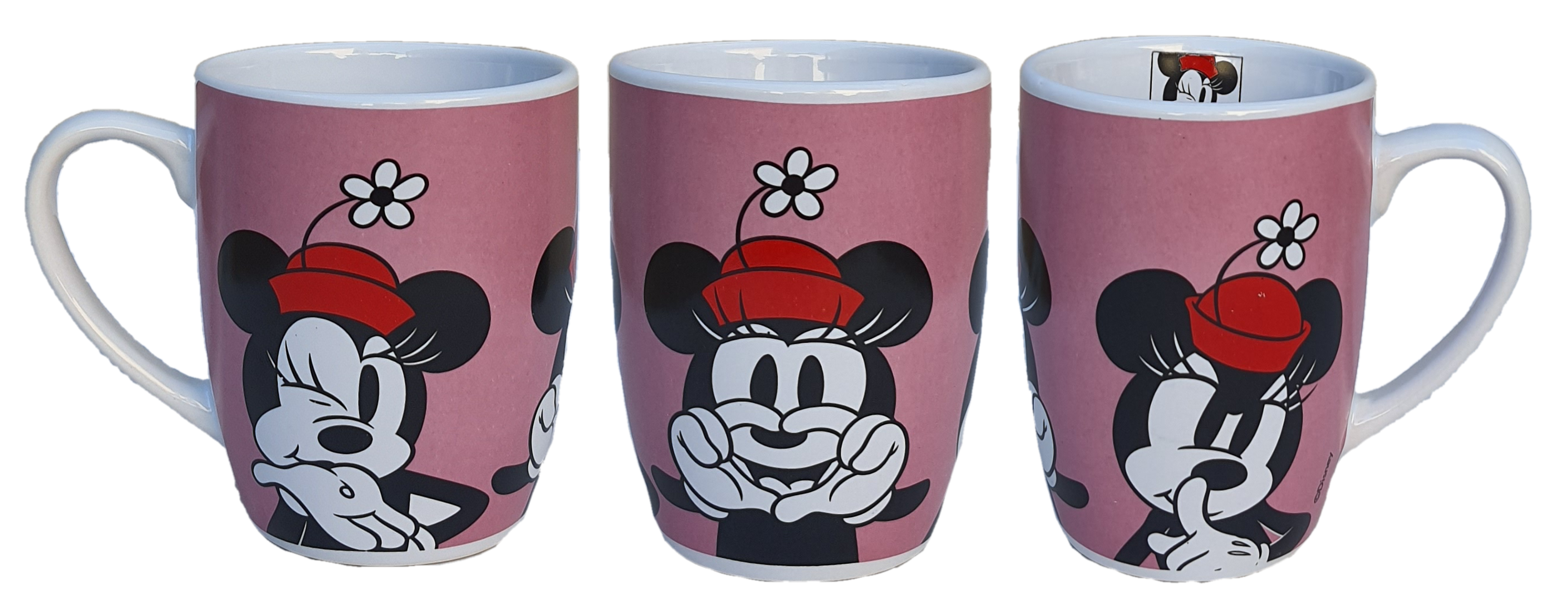 Tazza Mug Minnie Mouse DISNEY Ceramica Conica Ml. 340 con Confezione - Wd21446/2