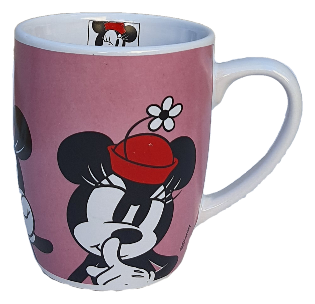 Tazza Mug Minnie Mouse DISNEY Ceramica Conica Ml. 340 con Confezione - Wd21446/2