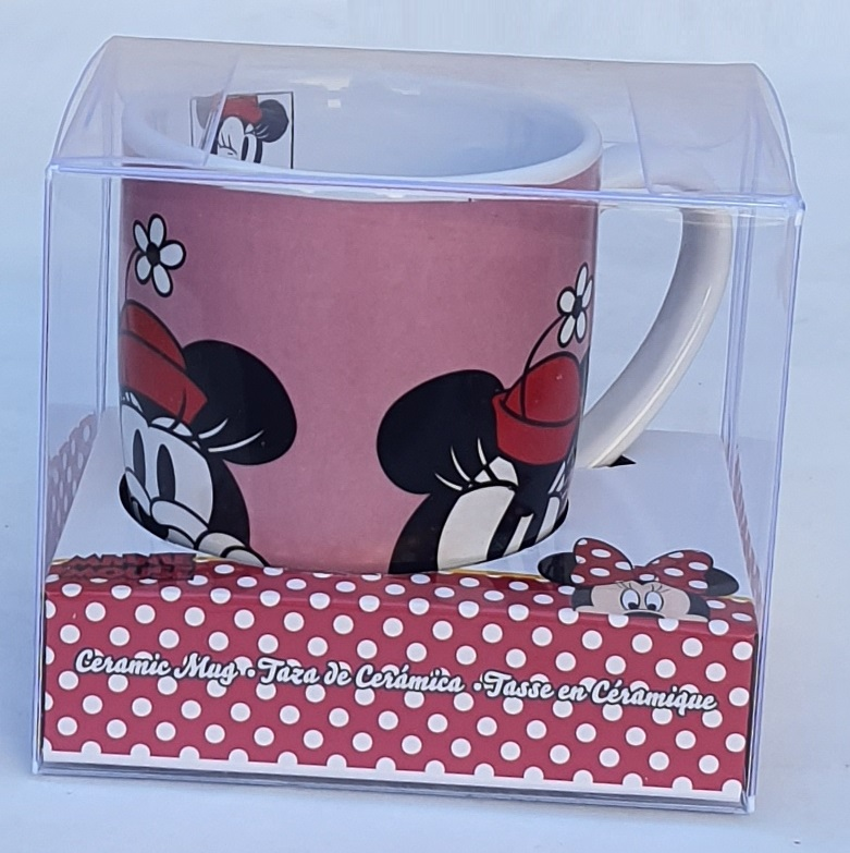 Tazza Mug Minnie Mouse DISNEY Ceramica Conica Ml. 340 con Confezione - Wd21446/2