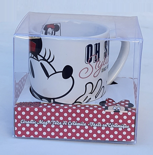 Tazza Mug Minnie Mouse DISNEY Ceramica Conica Ml. 340 con Confezione - Wd21446/3