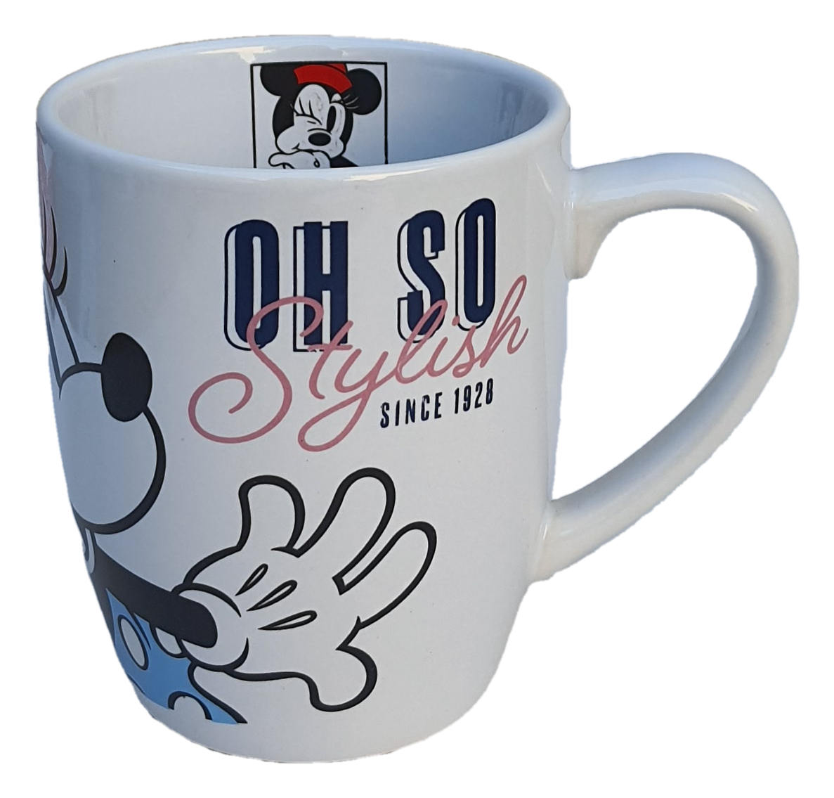 Tazza Mug Minnie Mouse DISNEY Ceramica Conica Ml. 340 con Confezione - Wd21446/3