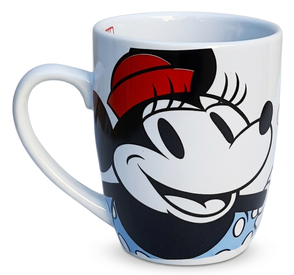 Tazza Mug Minnie Mouse DISNEY Ceramica Conica Ml. 340 con Confezione - Wd21446/3