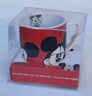 Tazza Mug Mickey Mouse DISNEY Topolino Ceramica Conica Ml. 340 con Confezione - Wd21445/1