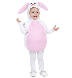 Costume Vestito Abito Travestimento Carnevale Coniglietto Costume e Copricapo 1/3 Anni - 1898b