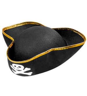 Cappello Pirata Accessori Abito Vestito Carnevale Bambino - 3413p
