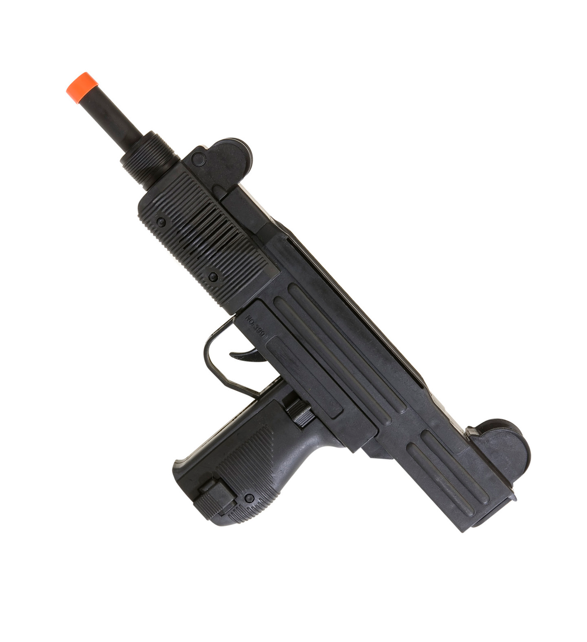 Pistola Mitragliatrice Uzi con Suono Accessori per Abito Vestito Travestimento Carnevale Bambino