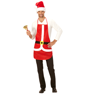 Grembiule Babbo Natale Accessori Vestito Travestimento Carnevale - 08168