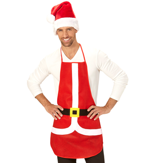 Grembiule Babbo Natale Accessori Vestito Travestimento Carnevale - 08168