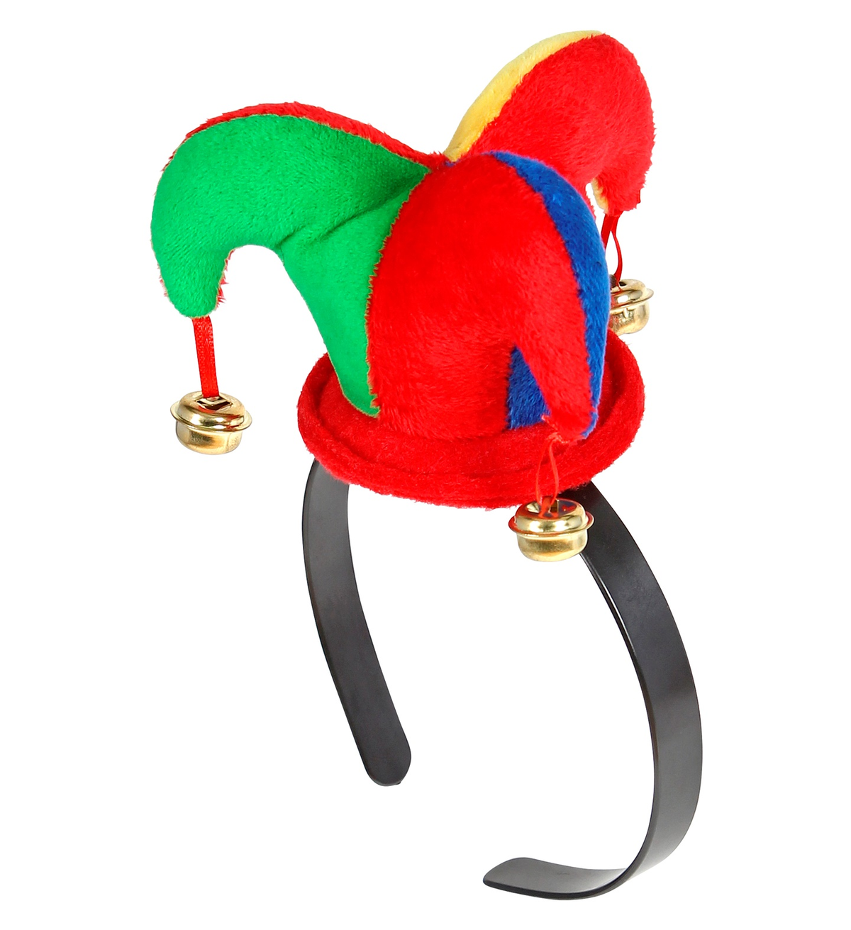 Cerchietto con Mini Cappello Giullare Accessori per Abito Vestito Travestimento Carnevale Cosplay - 09565