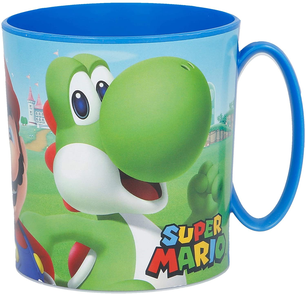 Tazza Super Mario Videogioco Luigi Peach Yoshi Toad Mug Microonde Ml.350 Bpa Free - St21404