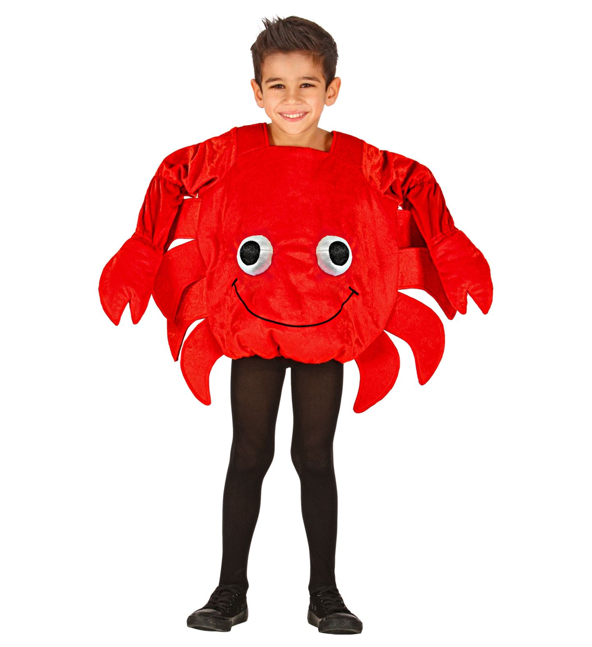 Costume Vestito Abito Travestimento Carnevale Granchio Costume 2/5 Anni - 0162