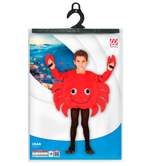 Costume Vestito Abito Travestimento Carnevale Granchio Costume 2/5 Anni - 0162