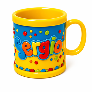 Tazza in Plastica Personalizzata DISNEY Sergio