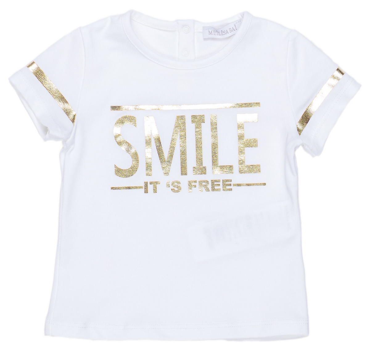 T-Shirt M.c. Neonata Meilisa Bai Bambina Taglie 9/36 Mesi - Fl3785