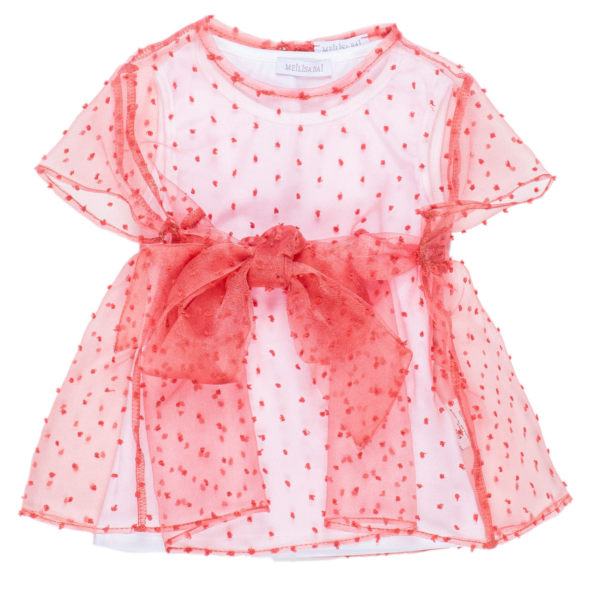 T-Shirt Maglietta Meilisa Bai Bambina Baby Taglie 3/7 Anni - Fl3618