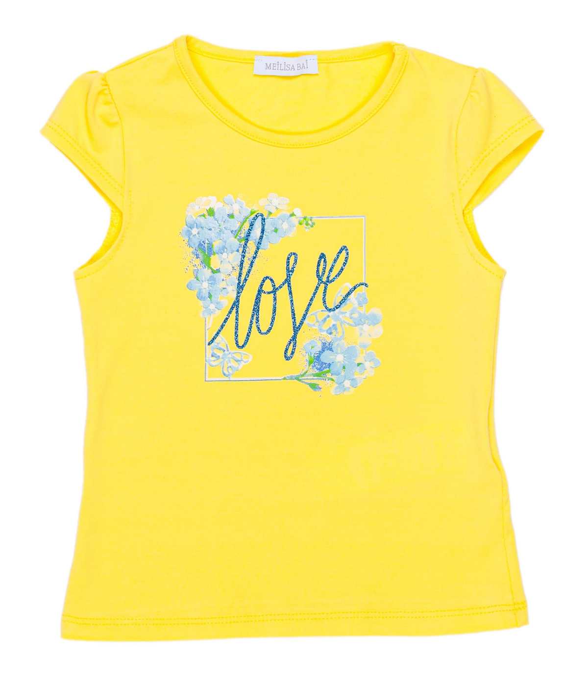 T-Shirt Maglietta Meilisa Bai Bambina Baby Taglie 3/7 Anni - Fl3830