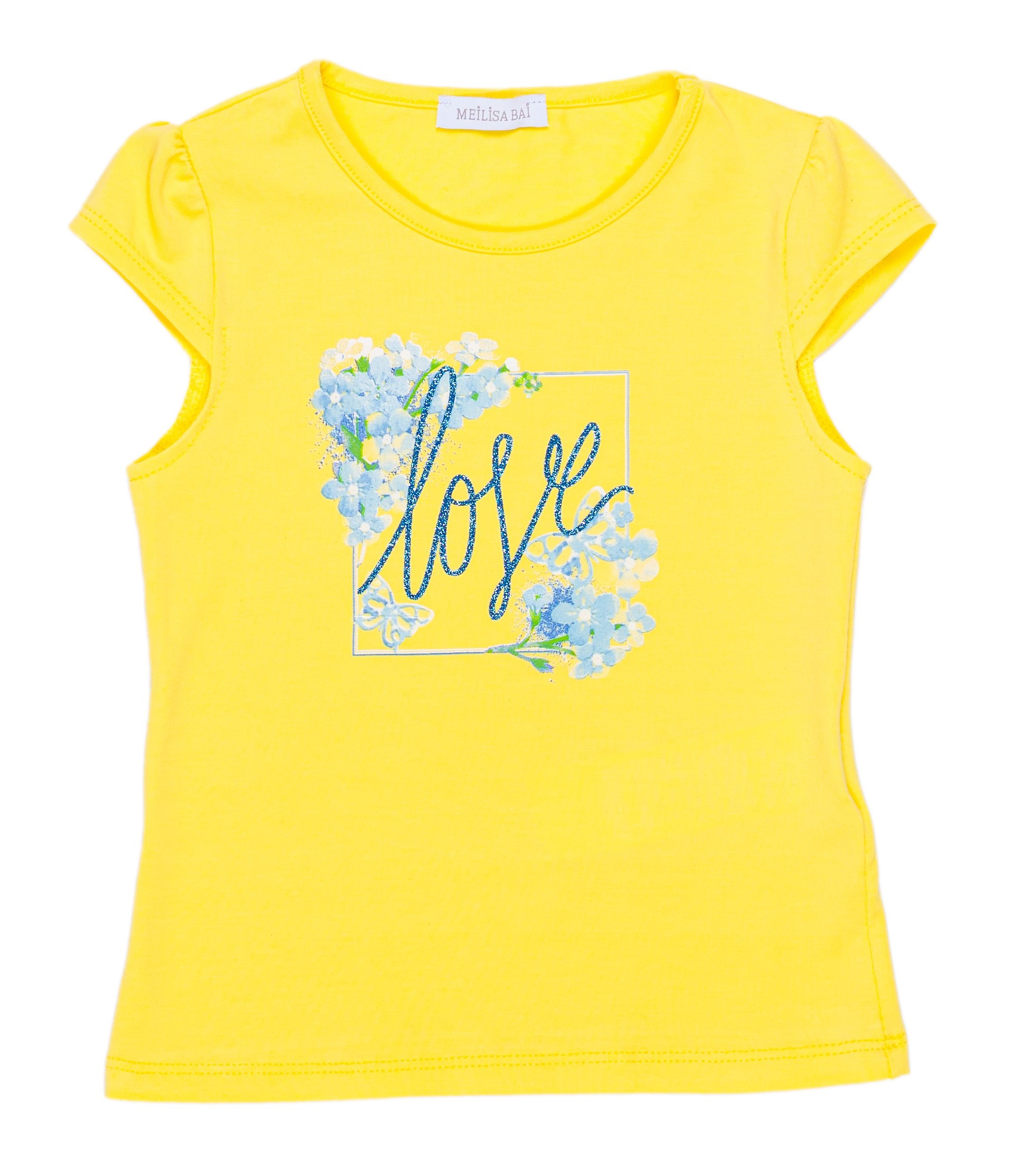 T-Shirt Maglietta Meilisa Bai Bambina Baby Taglie 3/7 Anni - Fl3830