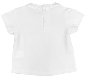 T-Shirt M.c. Neonata Yours Taglie 9/30 Mesi - Ay974