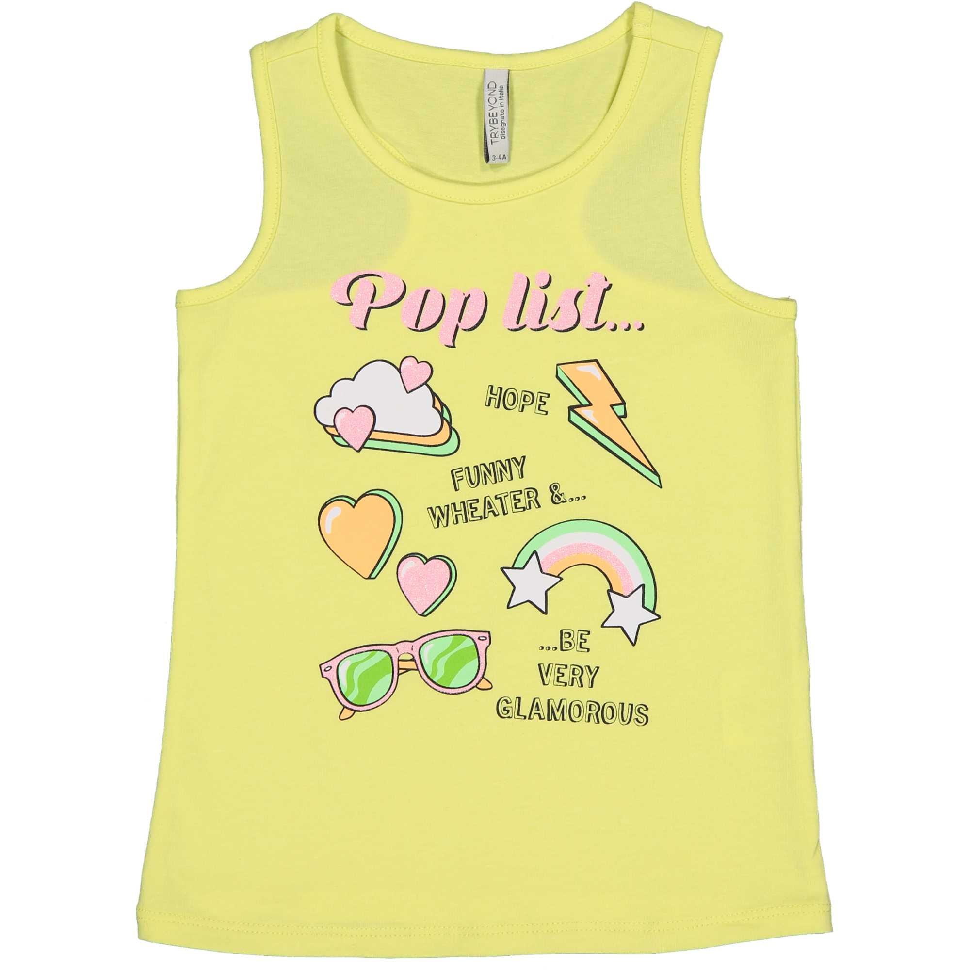 Canotta Bambina Birba Taglie 2/8 Anni - 24489.00/p