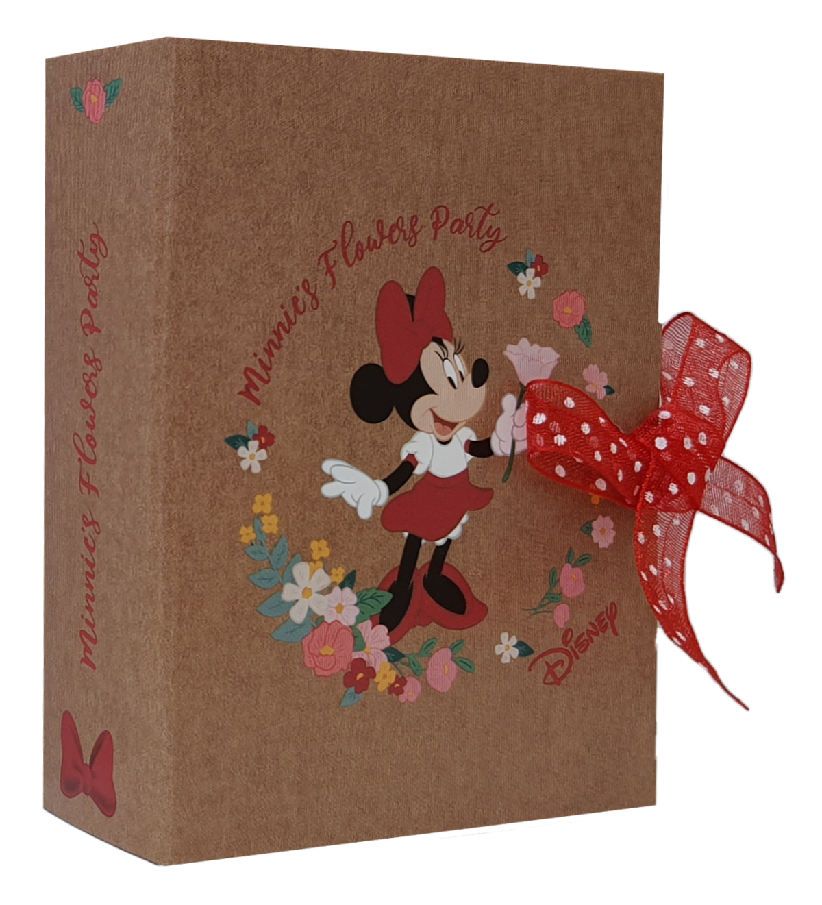 Bomboniera Astuccio Minnie DISNEY Libro Scatolina Portaconfetti Flowers - 68220