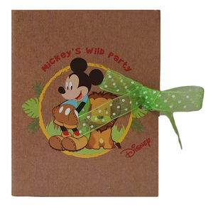 Bomboniera Astuccio Topolino DISNEY Libro Scatolina Portaconfetti Savana - 68210