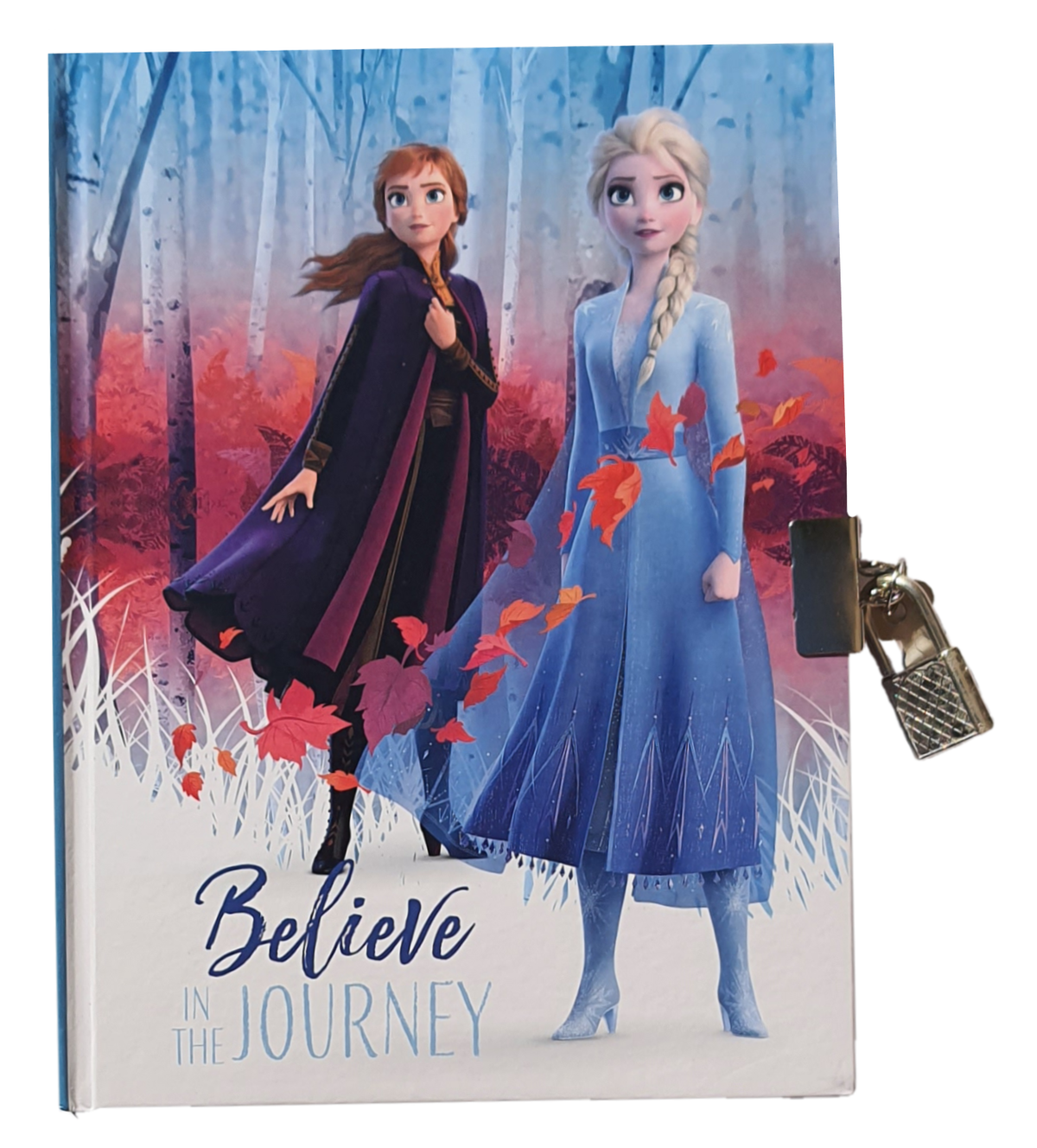 Diario Segreto Frozen Ii con Lucchetto DISNEY Anna Elsa Bambina - Wd20948