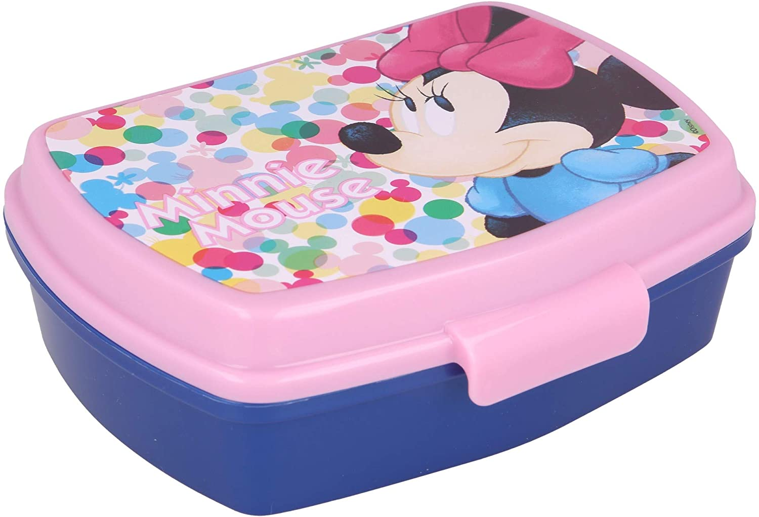 Set Borraccia + Portamerenda Minnie Mouse DISNEY Plastica Bpa Free Ml. 400 - Minnie21/2pz