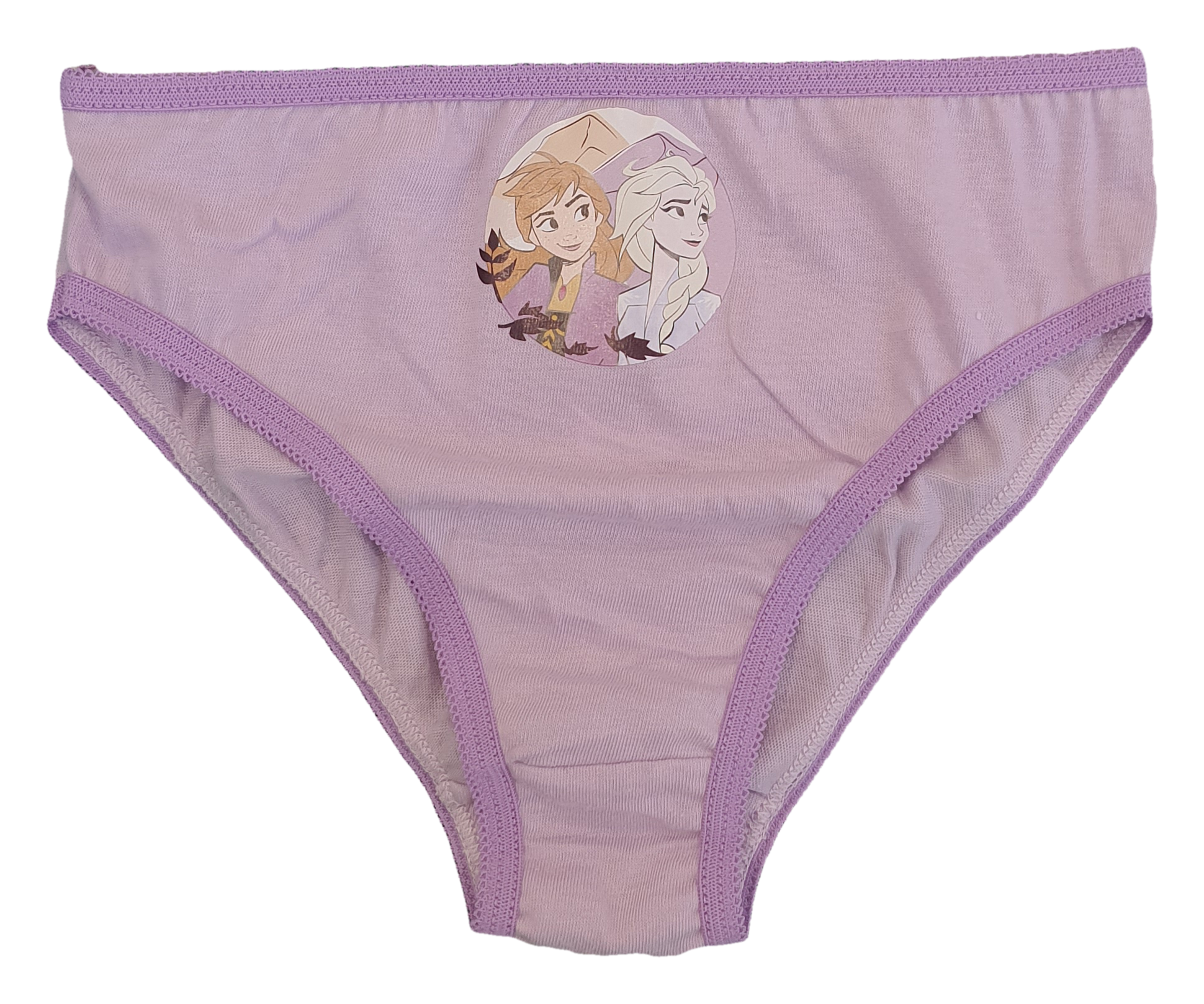 Set 3 Mutandine Frozen Ii Elsa Anna DISNEY Slip 100% Cotone 3/8 Anni Bambina - Fro1593