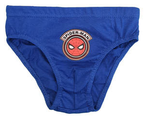 Set 3 Mutandine Spiderman MARVEL Slip 100% Cotone 3/8 Anni Bambino - Sp1503