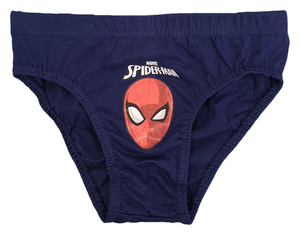 Set 3 Mutandine Spiderman MARVEL Slip 100% Cotone 3/8 Anni Bambino - Sp1503