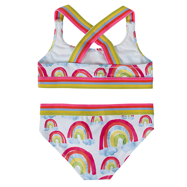 Costume Mare Bikini Ubs2 2 Pezzi Bambina Ragazza Taglie 4/16 Anni - E216303