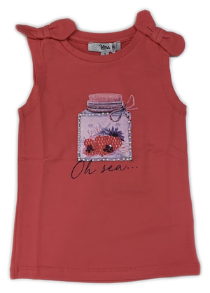 Canotta Yours Bambina 3/7 Anni  - Ay2141