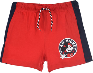 Completo Estivo Mickey Mouse DISNEY Topolino Short + T-Shirt Bambino Sun City 3/8 Anni - Ue1162rosso