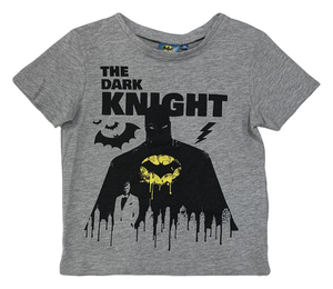 T-Shirt M.c. Batman Maglietta Bambino Sun City 3/8 Anni - Ue1174grigio