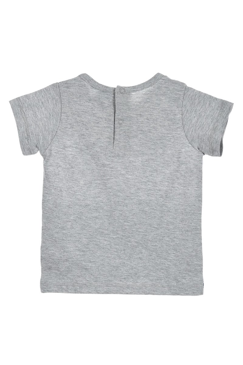 T-Shirt M.c. Mickey Mouse DISNEY Topolino Maglietta Neonato Bambino Sun City 6/24 Mesi - Ue0042grigio