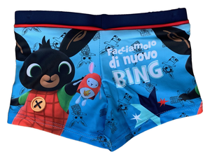 Costume Mare Bing Pando Parigamba Pantaloncino Bambino 3/6 Anni - Et6609blu