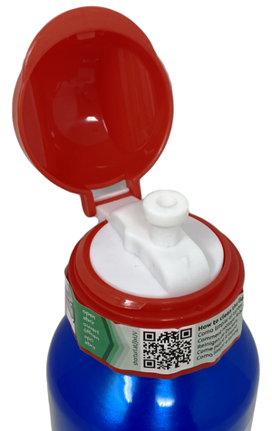 Borraccia in Alluminio Bing con Beccuccio e Coperchio 500 Ml - St10539