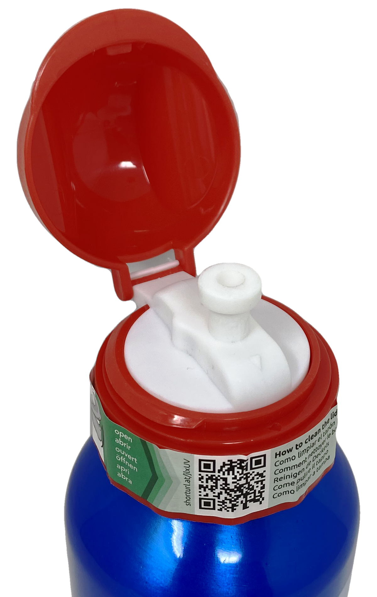 Borraccia in Alluminio Bing con Beccuccio e Coperchio 500 Ml - St10539