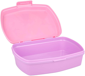 Set Borraccia e Portamerenda Principesse DISNEY 2 Pezzi in Plastica Riutilizzabile Bpa Free