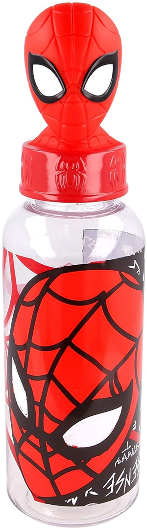 Borraccia con Tappo Svitabile 3d Spiderman MARVEL 560 Ml in Tritan - St10116