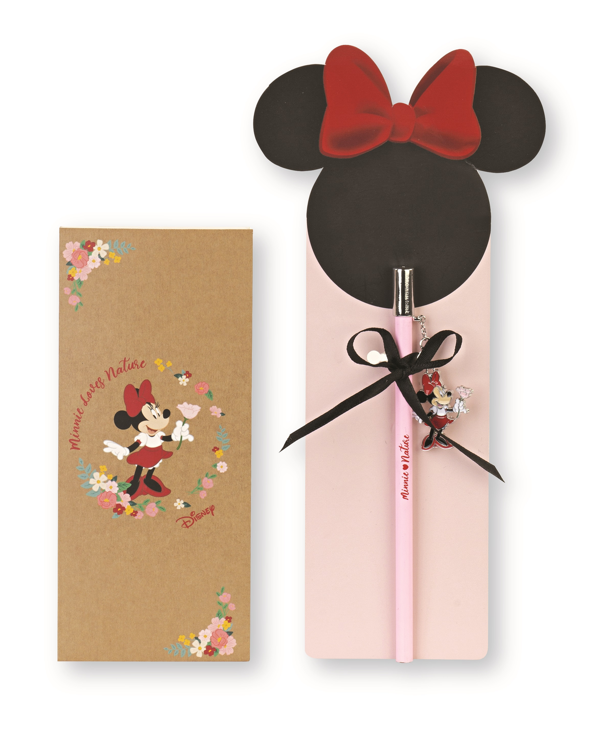 Matita Minnie Mouse DISNEY Flowers Metallo Smaltato con Busta - 69596m