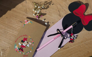 Matita Minnie Mouse DISNEY Flowers Metallo Smaltato con Busta - 69596m