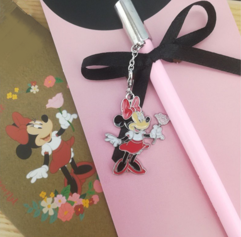 Matita Minnie Mouse DISNEY Flowers Metallo Smaltato con Busta - 69596m