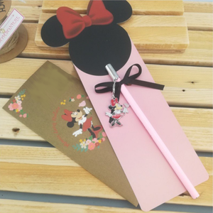 Matita Minnie Mouse DISNEY Flowers Metallo Smaltato con Busta - 69596m