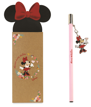 Matita Minnie Mouse DISNEY Flowers Metallo Smaltato con Busta - 69596m
